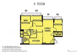 Blk 420C Waterfront II @ Northshore (Punggol), HDB 4 Rooms #592291161